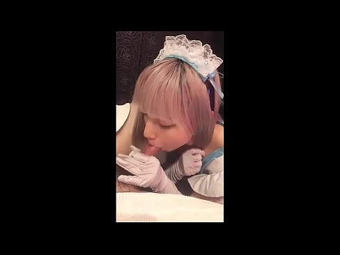 ❤️ Japonski idol [mayuka], kostum francoske služkinje, 1. del, fafanje in onaniranje z losjonom ❤️ Krasni porniči pri nas sl.sexarxiv.ru ☑